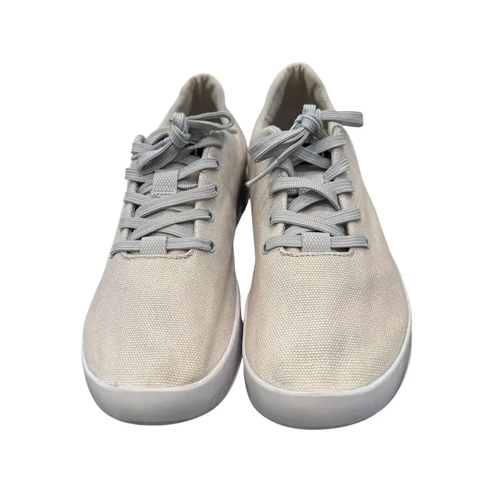 NOBULL Canvas Trainer Cream Ivory Training Shoes Women’s 9 Men’s 7.5